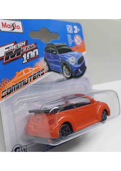 1:64 Volkswagen New Beetle Cabriolet ( Küçük Boy Metal Araba)