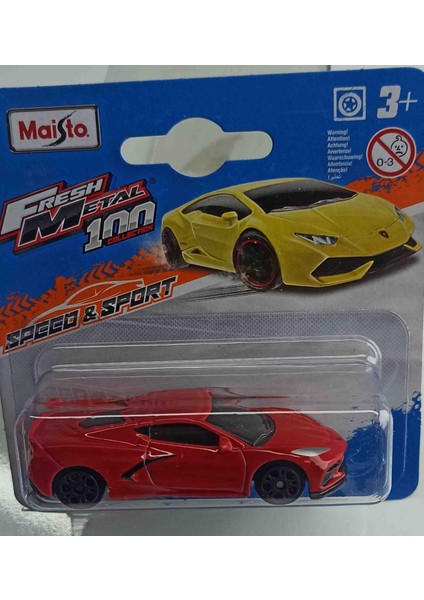 1:64 Maisto 2020 Chevrolet Corvette Stingray Z/51 ( Küçük Boy Metal Araba) fırsatları