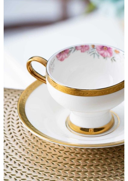 HXF-06803 Daabria Beyaz 6lı Kahve Fincanı Takımı fiyatları