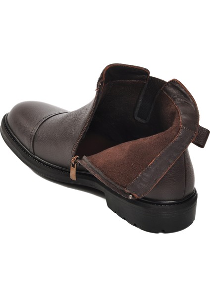 07086 Kahve Floter Deri Erkek Bot fırsatları