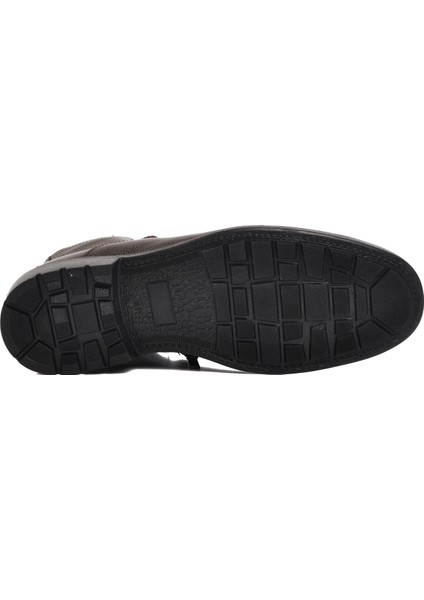 07086 Kahve Floter Deri Erkek Bot indirimleri