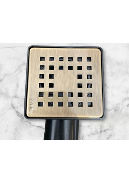 Antik Banyo Gider Süzgeci 10/10 Prinç Banyo Gideri Antik Renk Koku Giderici