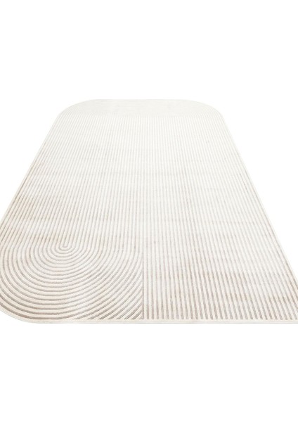 Merano Mrn 03 Cream Grey Geometrik Desenli Yüksek Kalite Sık Dokuma Salon Halısı fiyatları