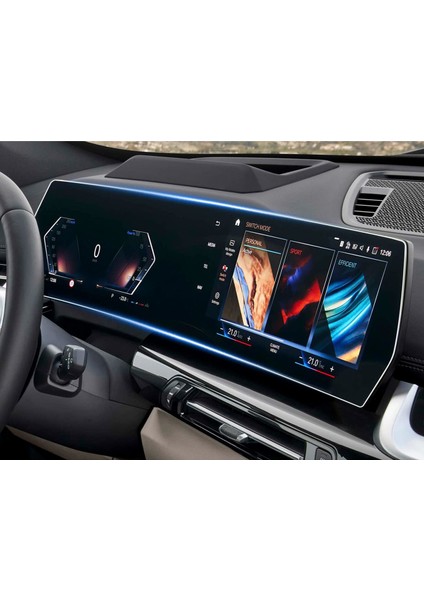 Bmw İX1 gösterge bilgi ekranı için HD ekran koruyucu nano tempered film fiyatları