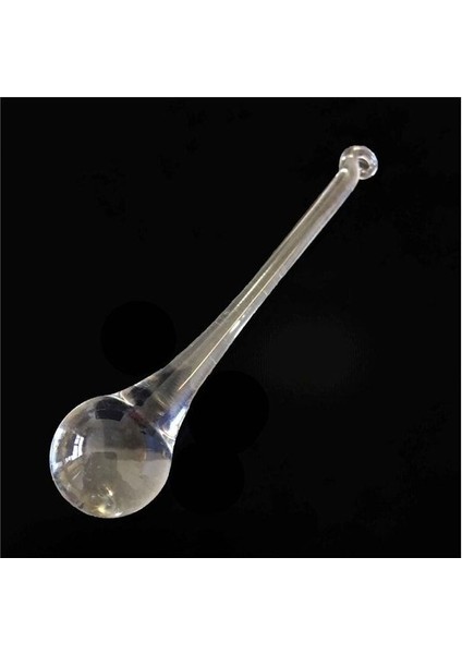 Damla Gözyaşı Şeffaf Cam Avize Taşı 10 Adet (7,5-8 cm )