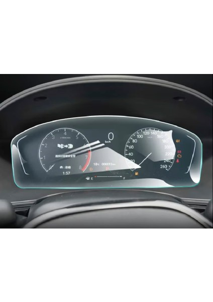 Honda Civic Gösterge Hayalet Ekran Için Hd Digital Ekran Koruyucu Nano Tempered Film fiyatları