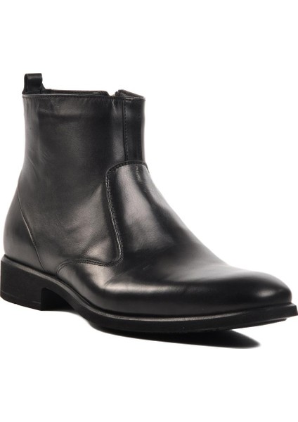 Ayakmod 00705 Siyah Deri Erkek Bot