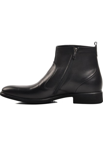 Ayakmod 00705 Siyah Deri Erkek Bot modelleri