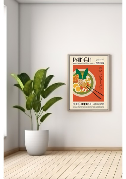 A3 Ramen Baskılı Poster