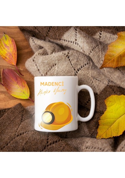 Madencilere Özel Kupa Bardak