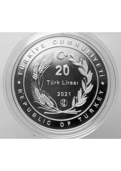 Habib-I Neccar Cami 20 Tl 2021 Gümüş 0.925 Diameter 38.61 Mm. 31.1 Gr. Sertifikalı fiyatları