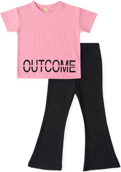 Kız Çocuk Outcome Baskılı Takım Ak2408