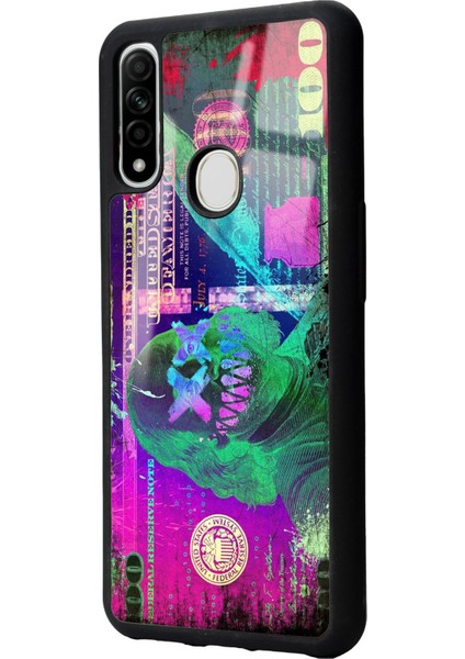 Oppo A31 Joker Dolars Tasarımlı Glossy Telefon Kılıfı