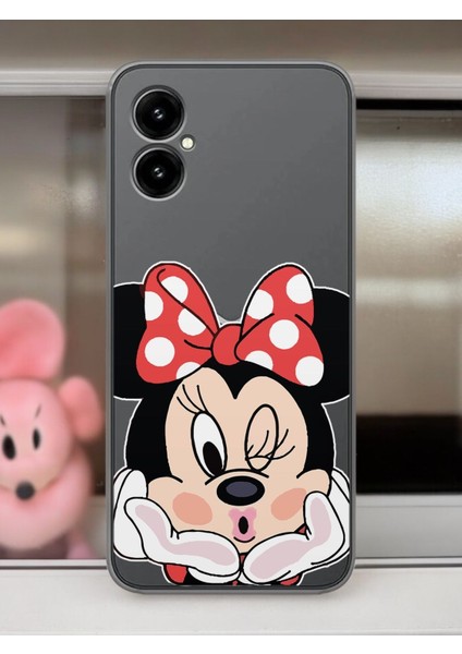 Omix X5 Minne Tasarımlı Şeffaf Telefon Kılıfı