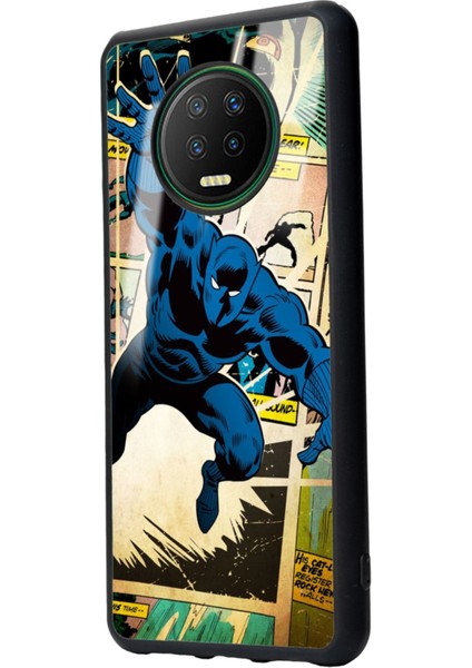 Infinix Note 7 Black Panther Kara Panter Tasarımlı Glossy Telefon Kılıfı fiyatları