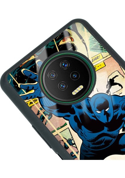Infinix Note 7 Black Panther Kara Panter Tasarımlı Glossy Telefon Kılıfı modelleri