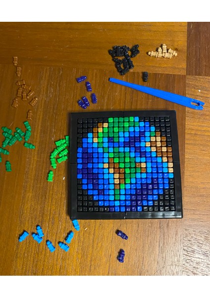 Flexi Pixel Sanat Kiti - Dünya / Gezegen Serisi