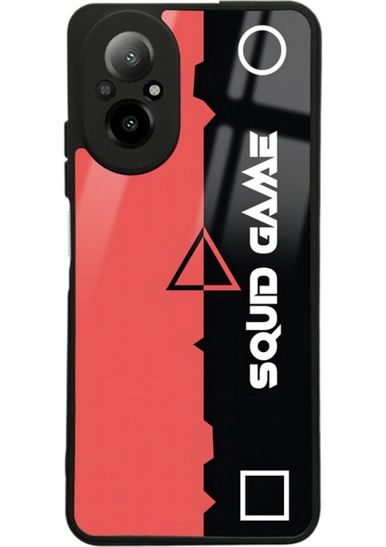 Oppo Realme 12 Lite Squid Game Tasarımlı Glossy Telefon Kılıfı