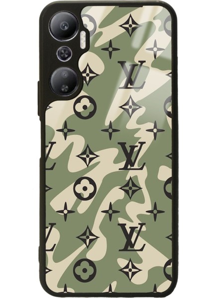 Infinix Hot 20 Green Dalga Tasarımlı Glossy Telefon Kılıfı