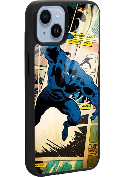 iPhone 14 Black Panther Kara Panter Tasarımlı Lansman Glossy Telefon Kılıfı modelleri