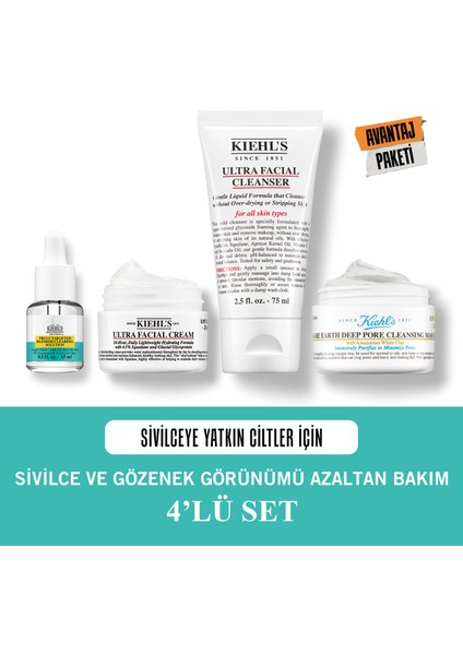 Ultra Facial Cream Akne Rutin Set Set