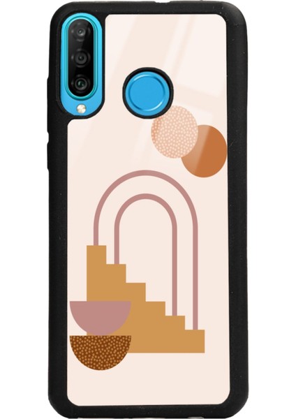 Huawei P20 Lite Nude Stairs Tasarımlı Glossy Telefon Kılıfı