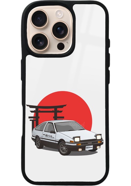 iPhone 16 Pro Car Tasarımlı Glossy Telefon Kılıfı