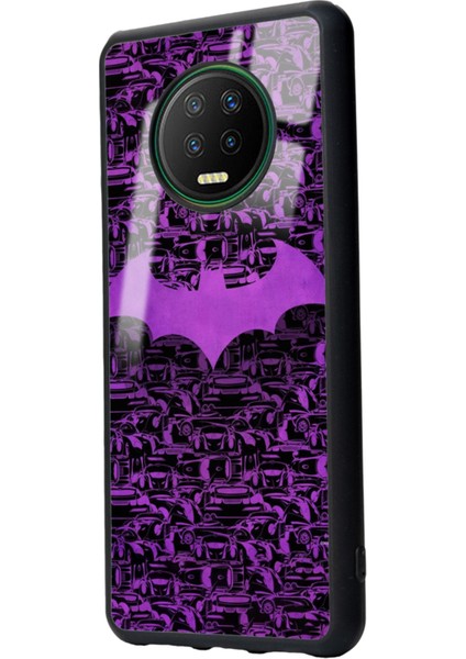 Infinix Note 7 Lila Batman Tasarımlı Glossy Telefon Kılıfı fiyatları