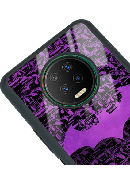 Infinix Note 7 Lila Batman Tasarımlı Glossy Telefon Kılıfı modelleri