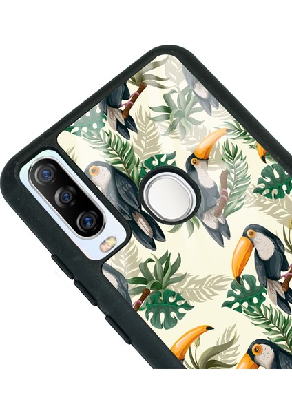 General Mobile Gm 20 Pro Tukan Kuşu Tasarımlı Glossy Telefon Kılıfı