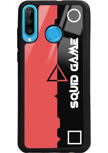 Huawei P30 Lite Squid Game Tasarımlı Glossy Telefon Kılıfı