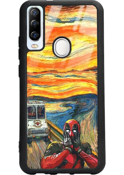 Gm 20 Pro Deedpool Tasarımlı Glossy Telefon Kılıfı