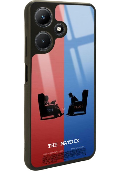 Infinix Hot 30I The Matrix Tasarımlı Glossy Telefon Kılıfı