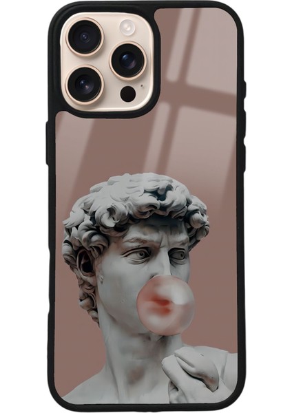 iPhone 16 Pro Max Daivd Tasarımlı Glossy Telefon Kılıfı