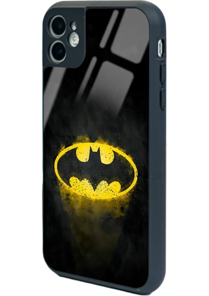 iPhone 11 Yellow Batman Tasarımlı Lansman Glossy Telefon Kılıfı modelleri