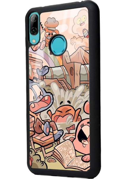 Huawei P Smart (2019) Gumball Tasarımlı Glossy Telefon Kılıfı fiyatları
