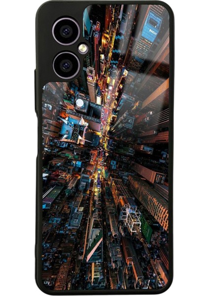 Omix X3 Kuş Bakışı Tasarımlı Glossy Telefon Kılıfı