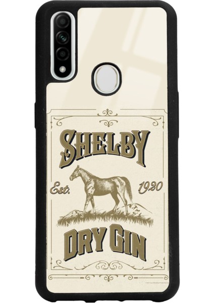 Oppo A31 Peaky Blinders Shelby Dry Gin Tasarımlı Glossy Telefon Kılıfı