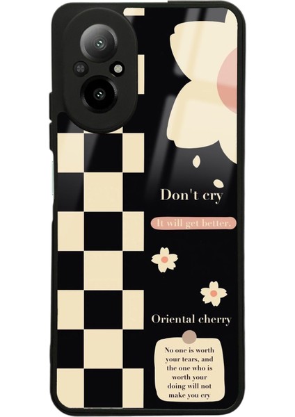 Oppo Realme 12 Lite Don't Ery Tasarımlı Glossy Telefon Kılıfı