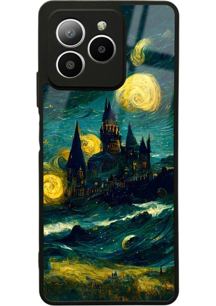 Omix X7 Van Gogh Tasarımlı Glossy Telefon Kılıfı