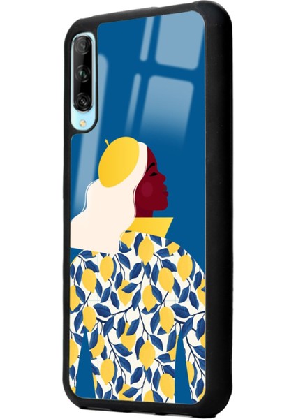 Huawei P Smart Pro Lemon Woman Tasarımlı Glossy Telefon Kılıfı fiyatları