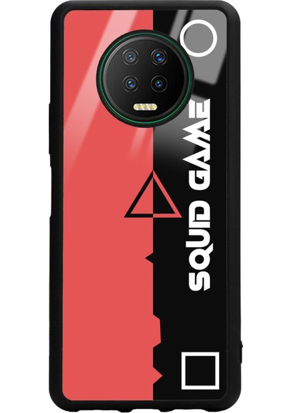 Infinix Note 7 Squid Game Tasarımlı Glossy Telefon Kılıfı
