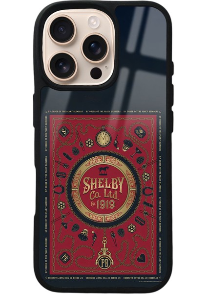 iPhone 16 Pro Peaky Blinders Shelby Co, Tasarımlı Glossy Telefon Kılıfı