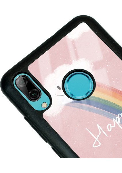 Huawei P20 Lite Happy Cloude Tasarımlı Glossy Telefon Kılıfı modelleri