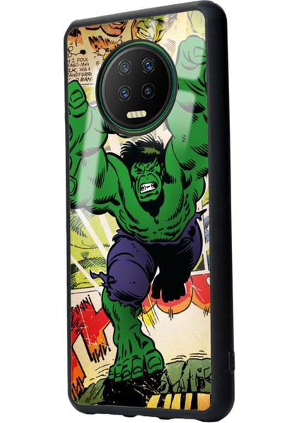 Infinix Note 7 Hulk Tasarımlı Glossy Telefon Kılıfı