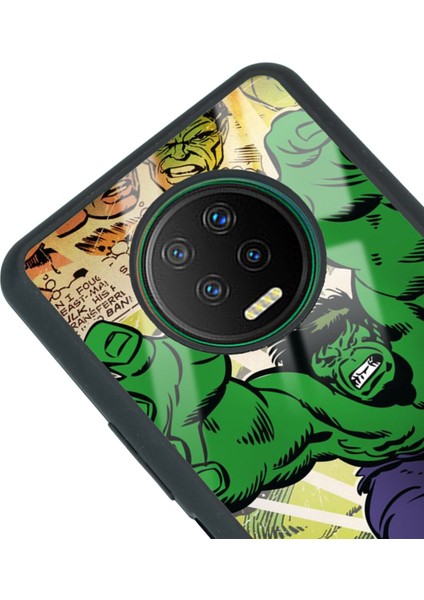 Infinix Note 7 Hulk Tasarımlı Glossy Telefon Kılıfı