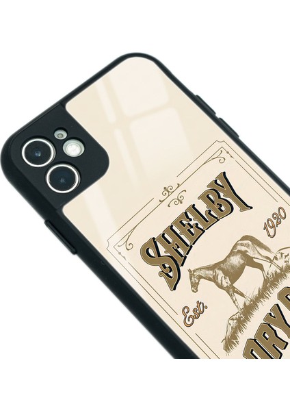 iPhone 11 Peaky Blinders Shelby Dry Gin Tasarımlı Lansman Glossy Telefon Kılıfı