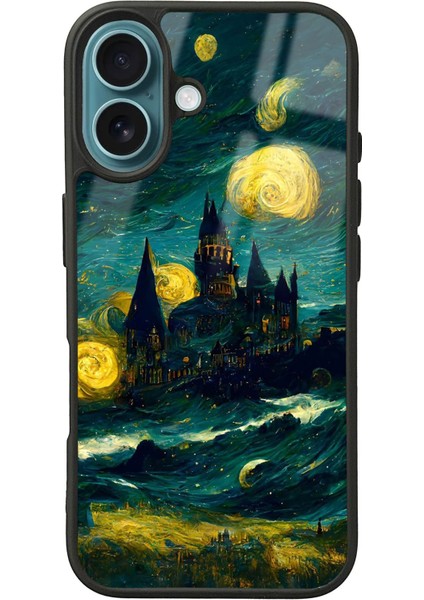 iPhone 16 Van Gogh Tasarımlı Glossy Telefon Kılıfı