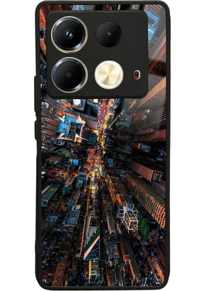 Infinix Note 40 Kuş Bakışı Tasarımlı Glossy Telefon Kılıfı