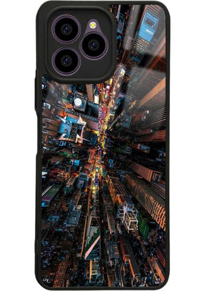 Omix X6 Kuş Bakışı Tasarımlı Glossy Telefon Kılıfı